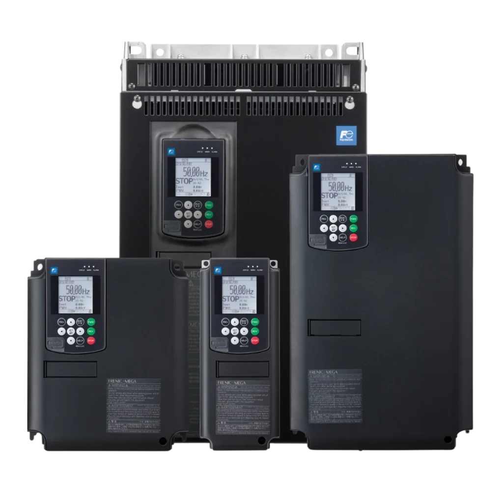 FRENIC-MEGA high-efficiency VFD for industrial energy savings