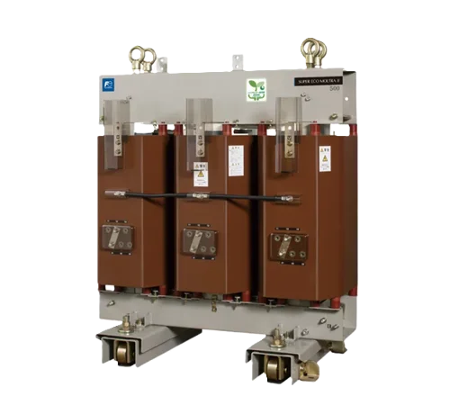 Molded cast resin transformer for safe and efficient power distribution.